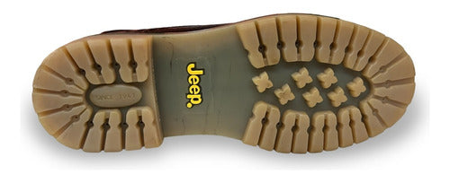 Botas Jeep Hombre Outdoor Casual De Piel 3801