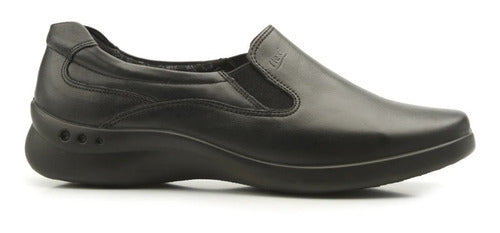 Zapato Flexi Mujer De Confort De Piel 48301neg