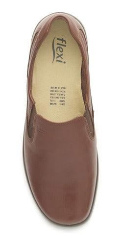 Zapato Flexi Mujer De Confort De Piel 48301mok