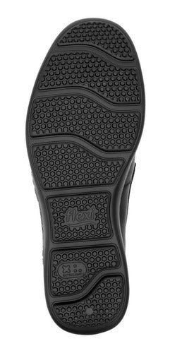 Zapato Flexi Hombre De Confort De Piel 407402neg