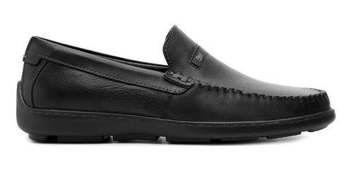 Zapato Flexi Hombre De Confort De Piel 407402neg