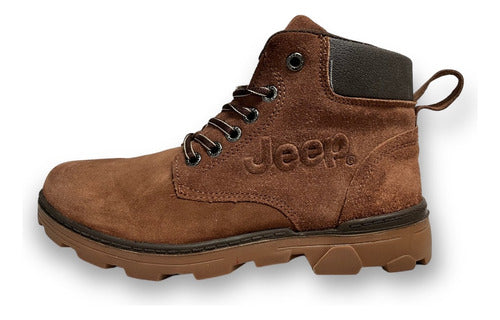 Botas Jeep Hombre Outdoor Piel Gamuza 1941gtab