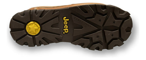 Bota Jeep Hombre Piel Crazy Outdoor 1950cm