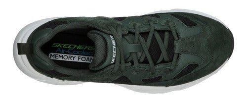 Tenis Skechers Hombre Memory Foam 51937olbk