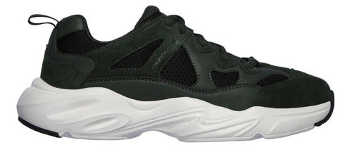 Tenis Skechers Hombre Memory Foam 51937olbk