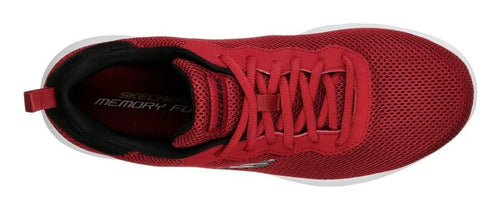 Tenis Skechers Hombre Memory Foam 58362rdbk