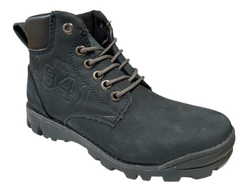 Botas Jeep Hombre Outdoor Piel 1941nobkazu