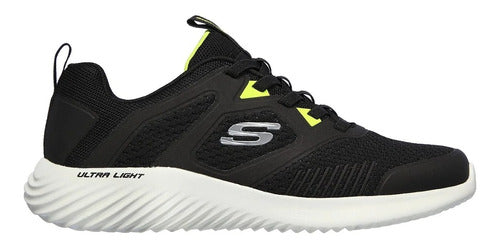 Tenis Skechers Hombre Memory Foam 232279blk