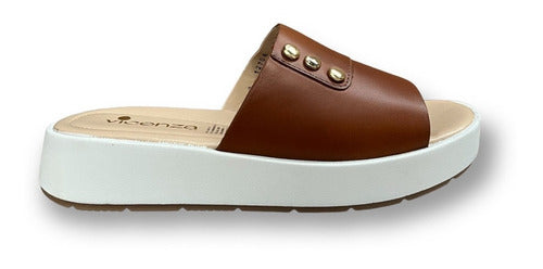 Sandalia Vicenza Mujer Casual Piel 12704