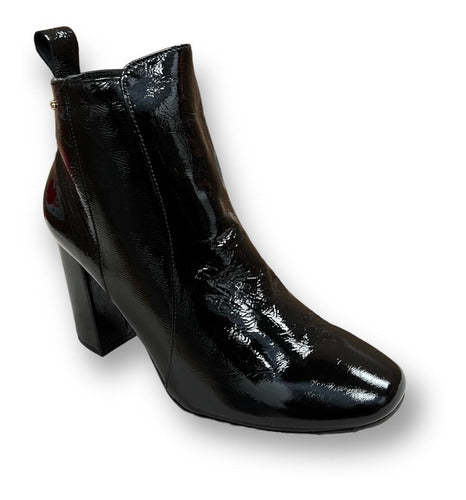 Botín Au Petit Jean Mujer Casual Piel Charol 5805ng