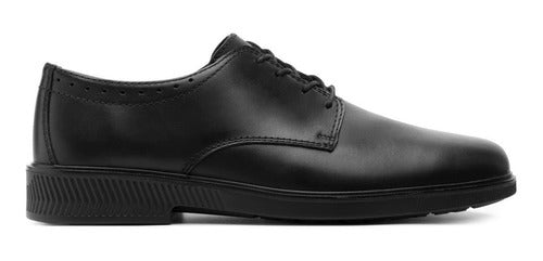 Zapato Flexi Hombre De Confort De Piel 412301neg