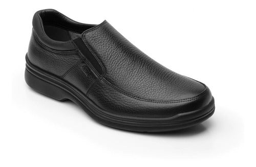 Zapato Flexi Hombre De Confort De Piel 404802neg