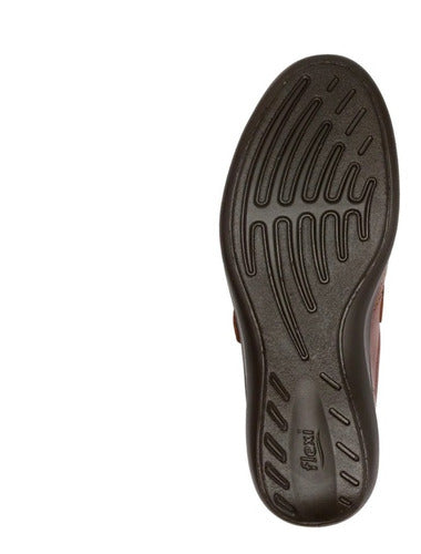 Zapato Flexi Mujer De Confort De Piel 25905whi