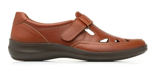 Zapato Flexi Mujer De Confort De Piel 25905whi