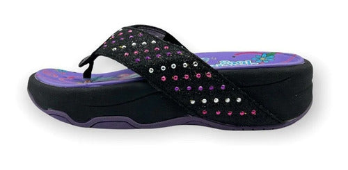 Sandalia Skechers Niña Twinkle Toes 86752bklv