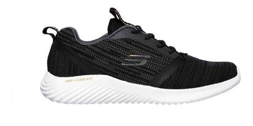 Tenis Skechers Hombre Memory Foam 52504blk