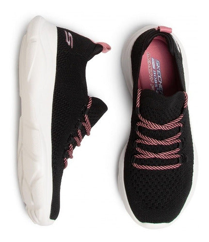 Tenis Skechers Mujer Memory Foam 117003bkpk