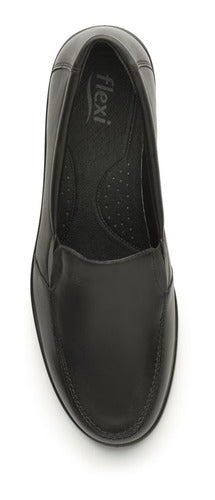 Zapato Flexi Mujer De Confort De Piel 18112pne