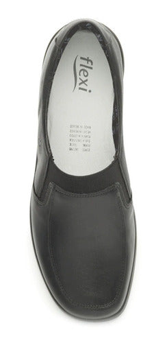 Zapato Flexi Mujer De Confort De Piel 48302neg