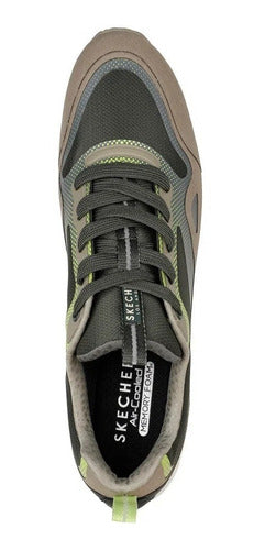 Tenis Skechers Hombre Uno Memory Foam 232182olv