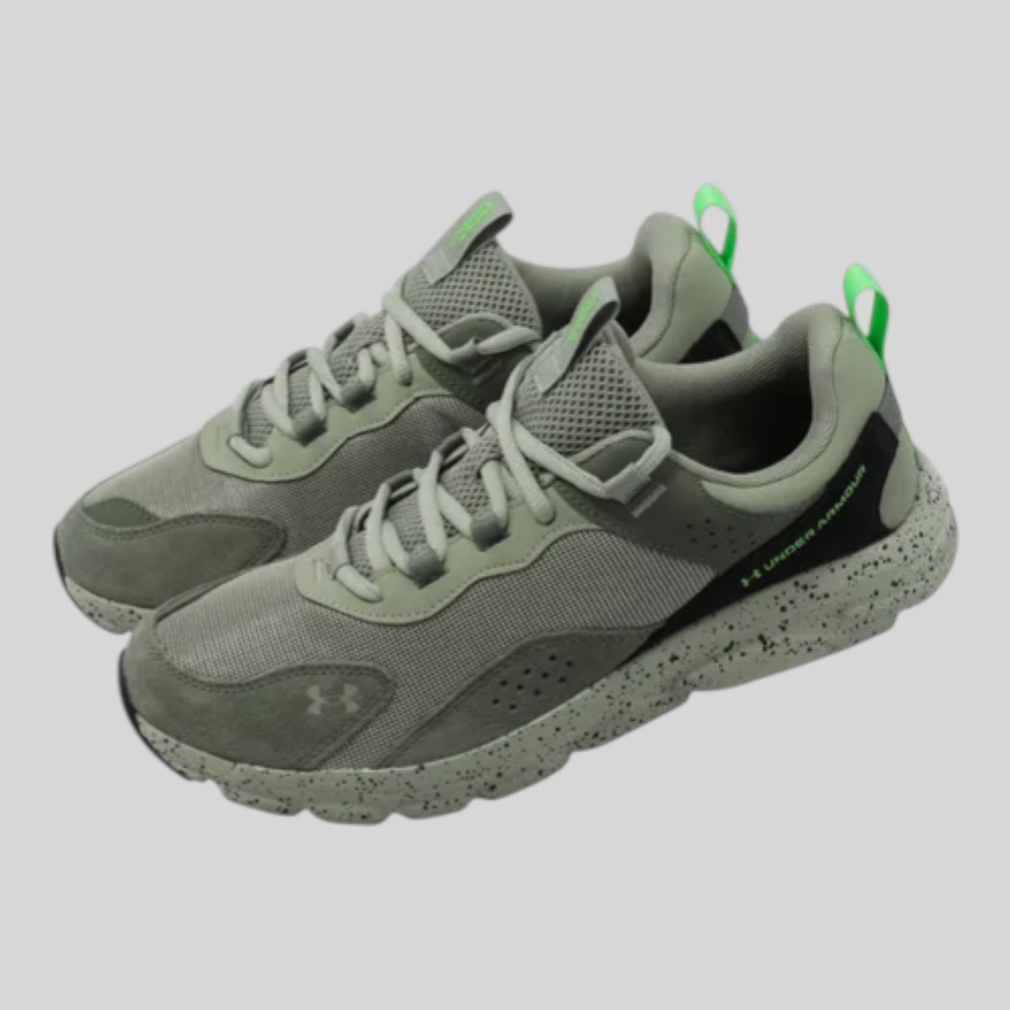 Tenis Under Armour Hombre Charged Verssert 3025750304 Verde Musgo