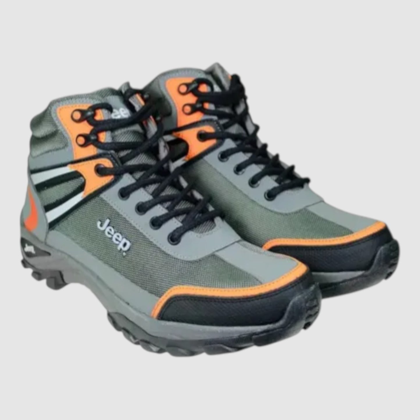 Botas Jeep Hombre Outdoor 3474gri Gris