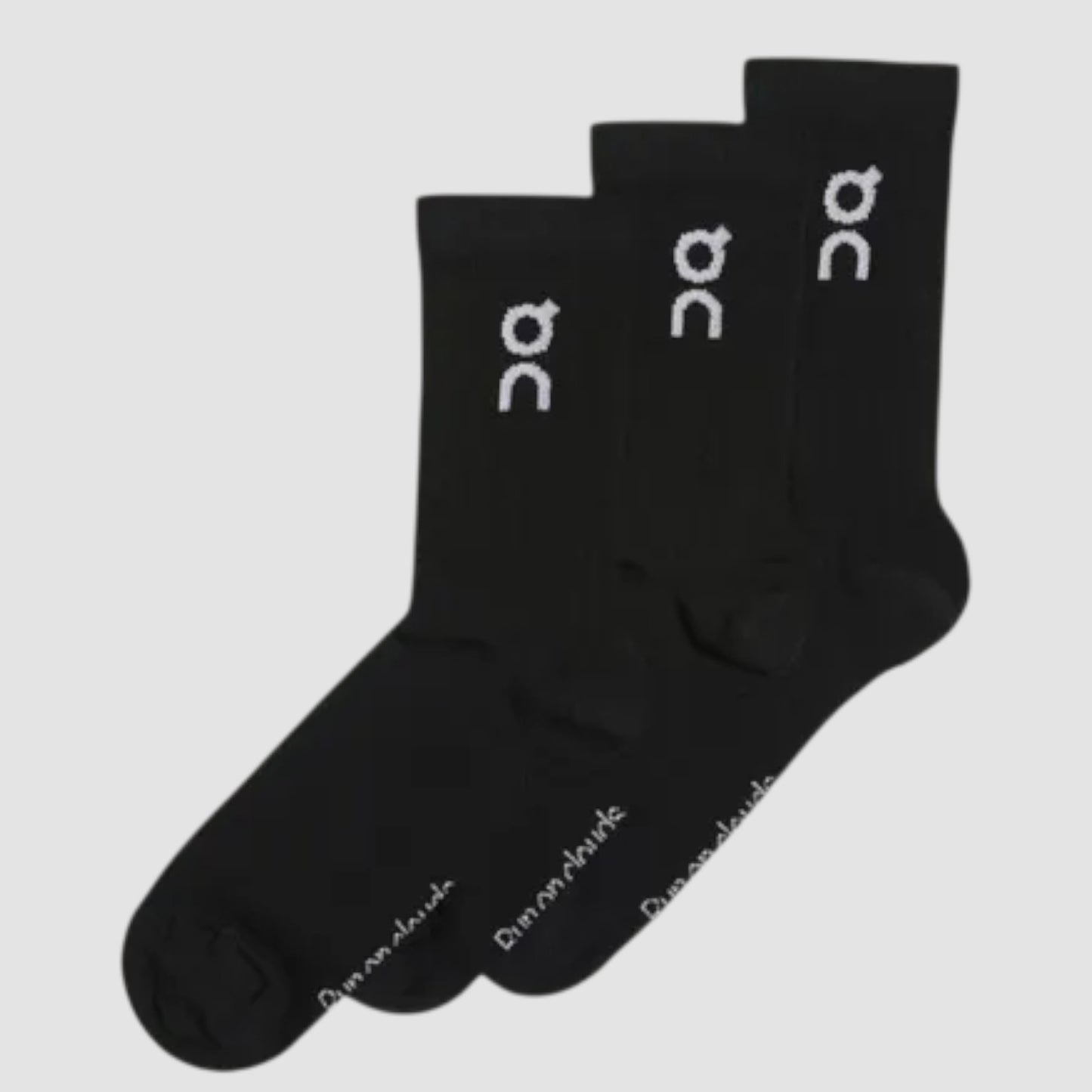 Calcetas On Cloud Logo Sock 3-pack (3 Pares) 399.01719 Negro