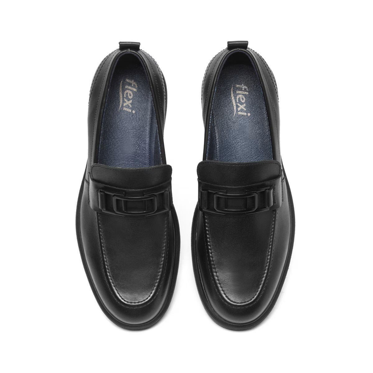 Zapato Flexi Hombre Mocasín Casual De Piel 417006