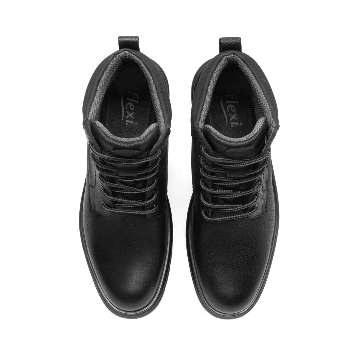 Botín Flexi Hombre Casual De Piel 418502