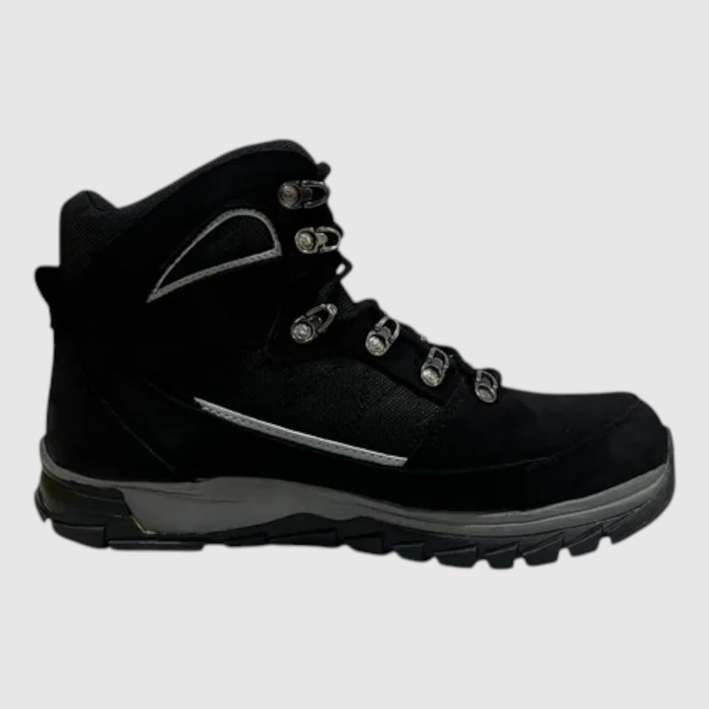 Botas Jeep Hombre Outdoor Nobuck Piel 4506neg Negro