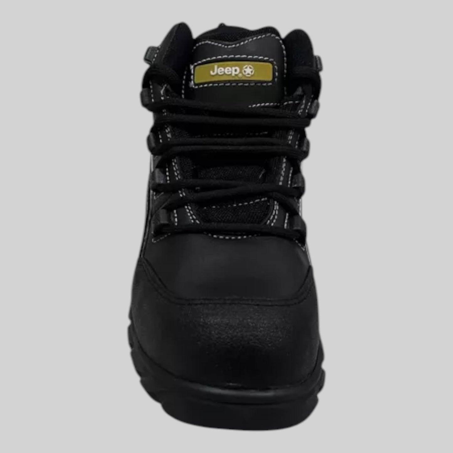 Bota Jeep Hombre Industrial Piel Casco Dieléctrica 5101neg