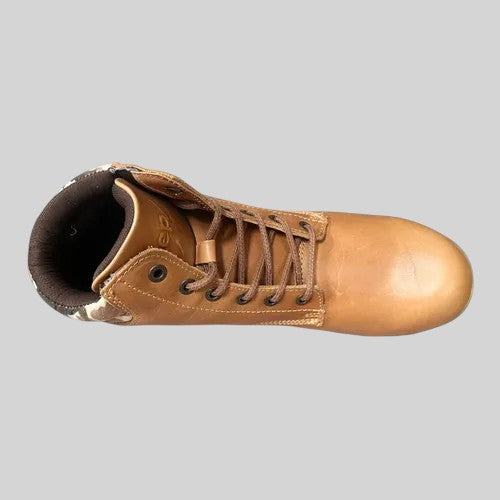 Botas Jeep Hombre Industrial Piel Con Casco 5124cmie Miel