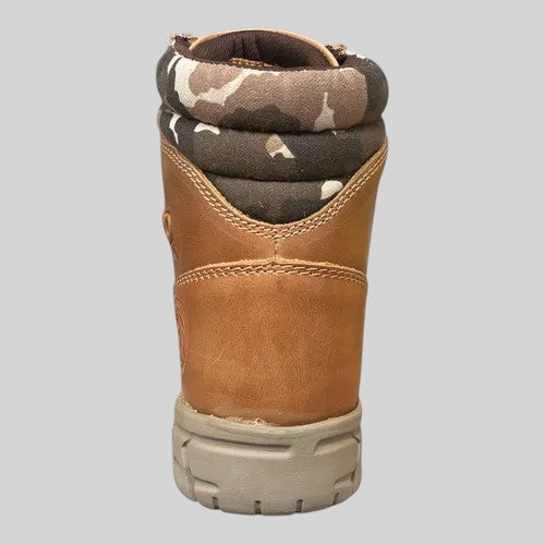 Botas Jeep Hombre Industrial Piel Con Casco 5124cmie Miel