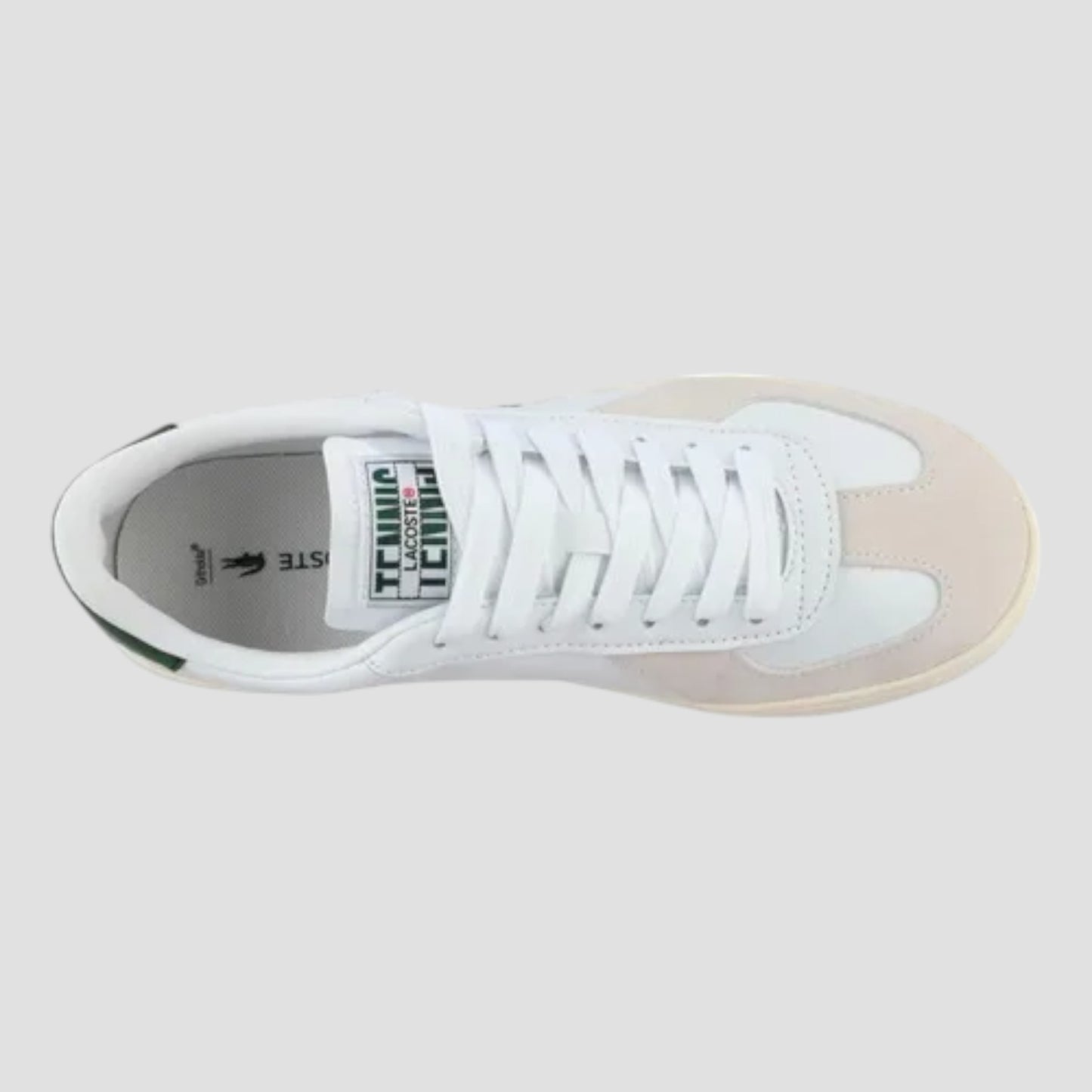 Tenis Lacoste Mujer Baseshot Pro Urban Piel 749sfa002865t Blanco