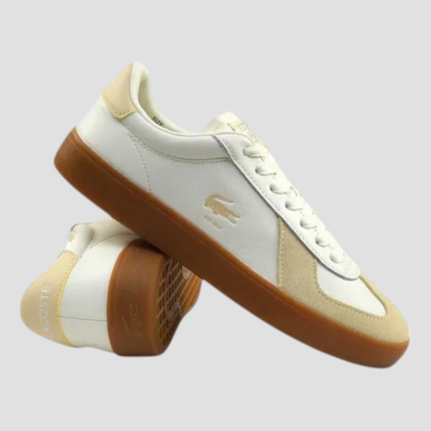 Tenis Lacoste Mujer Baseshot Pro Urban Piel 749sfa0030ab0 Blanco