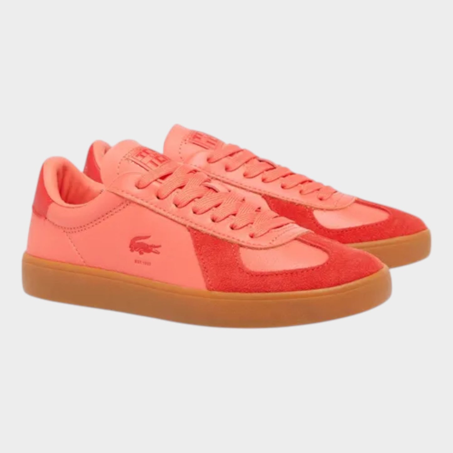 Tenis Lacoste Mujer Baseshot Pro Urban Piel 749sfa0030abx Rojo