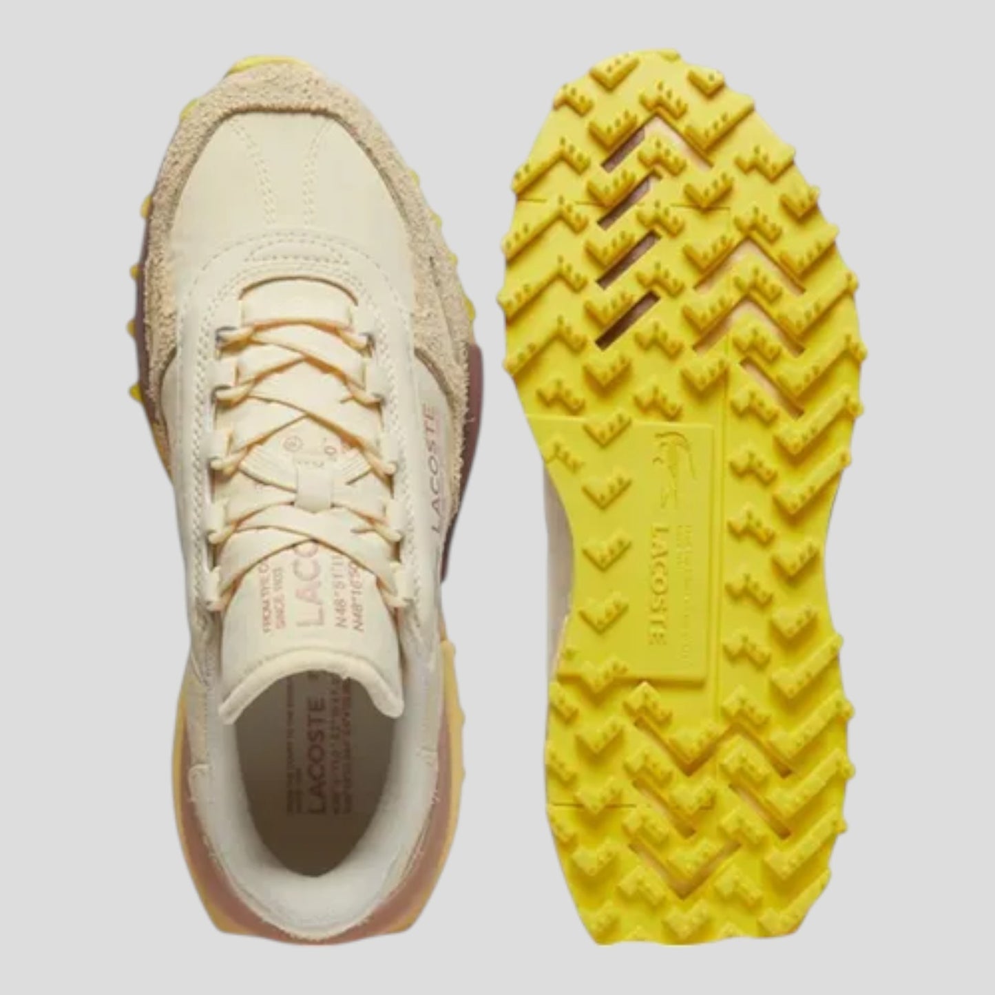 Tenis Lacoste Hombre Elite Active Urban 749sma0002amg Amarillo
