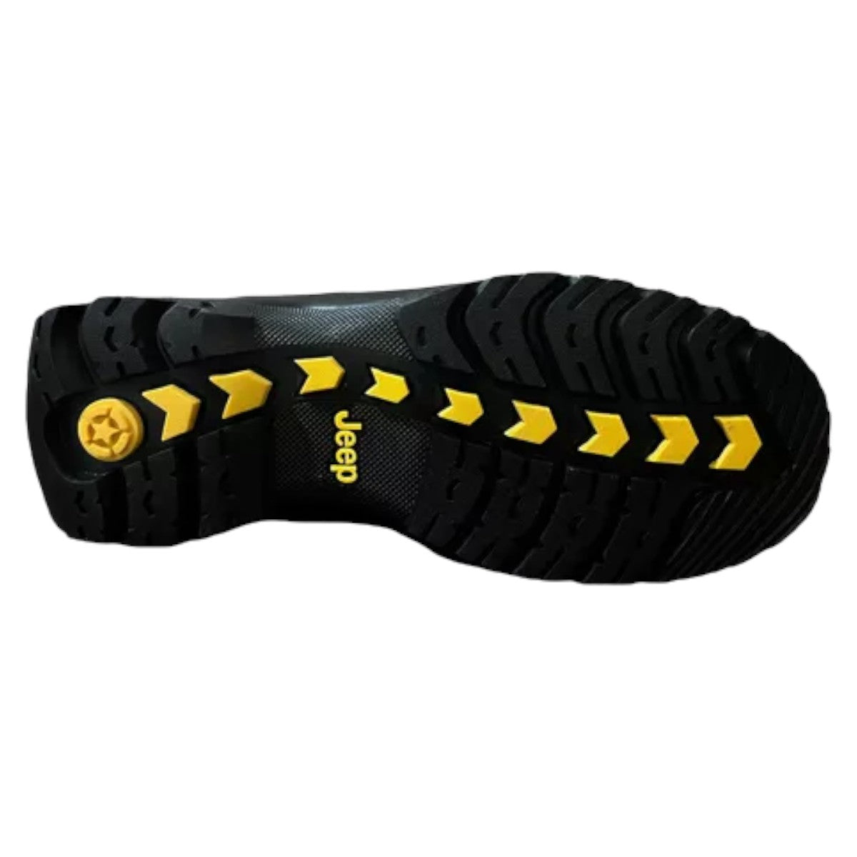 Bota Jeep Hombre Industrial Piel Con Casco De Acero 080