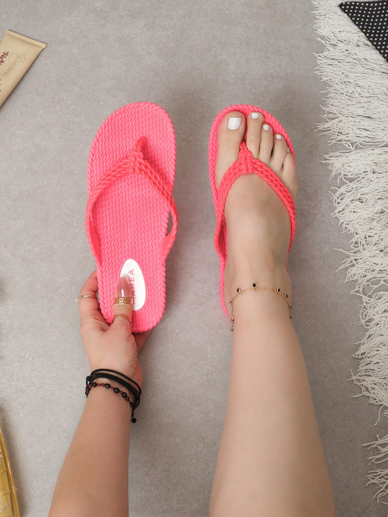 Sandalias Marea Mujer Cecy 1090190016 Rosa Neon