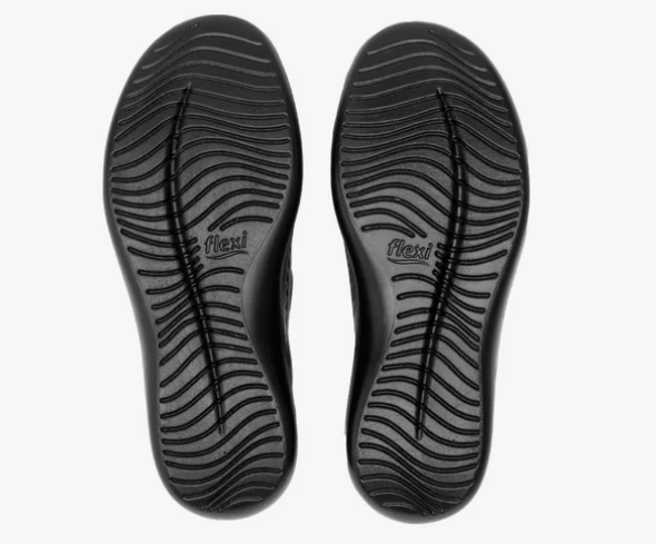 Zapato Flexi Mujer Confort De Pie 110306Neg