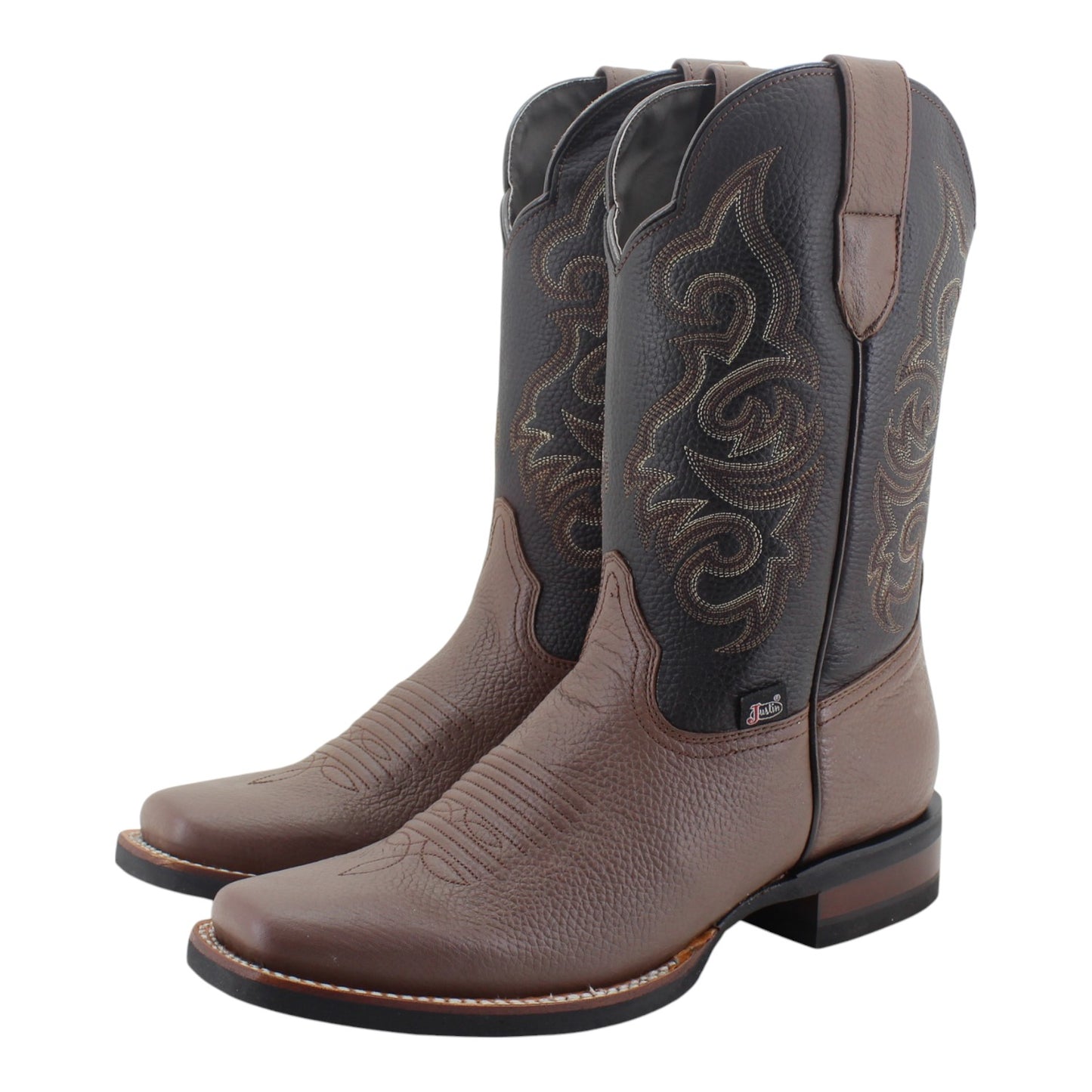 Botas Vaqueras Justin Hombre Classic Texas Piel Jb5392 Latte Texas