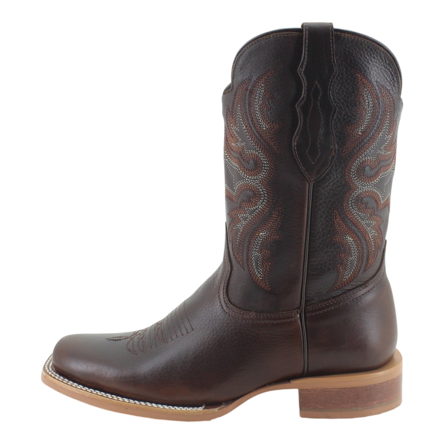 Botas Vaqueras Justin Hombre Premium Rage Piel Jb5457 Miel Rage