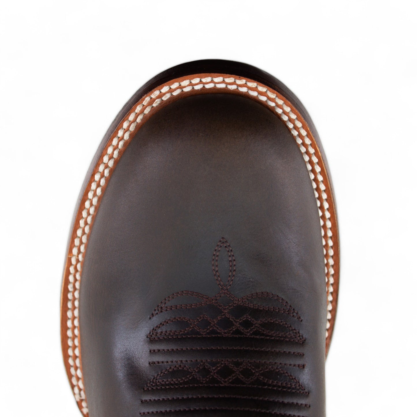 Botas Vaqueras Justin Hombre Crazy West Piel Jb5571 Café Crazy