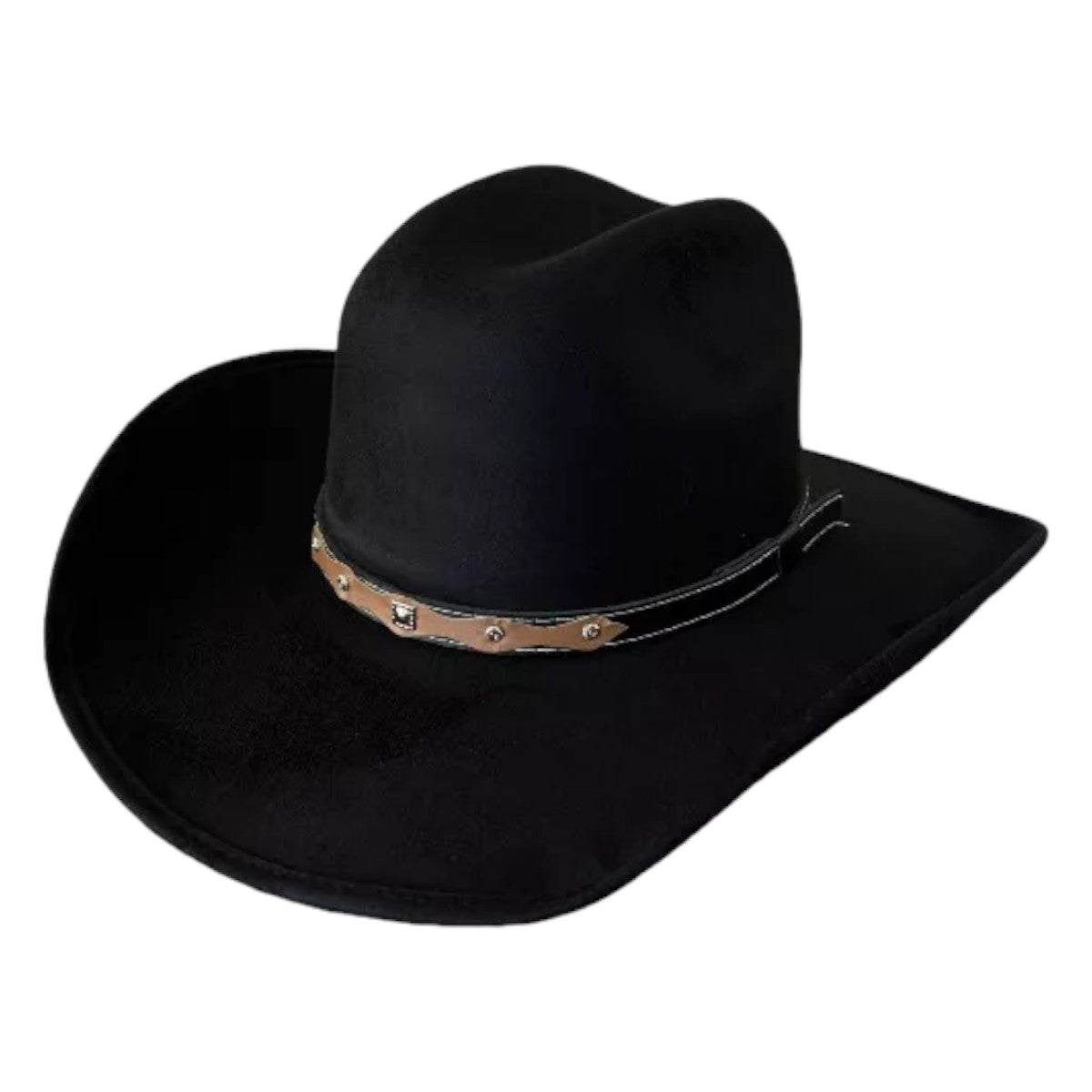 Sombrero Chihuahua Gamuza Unisex Schg0623 Negro