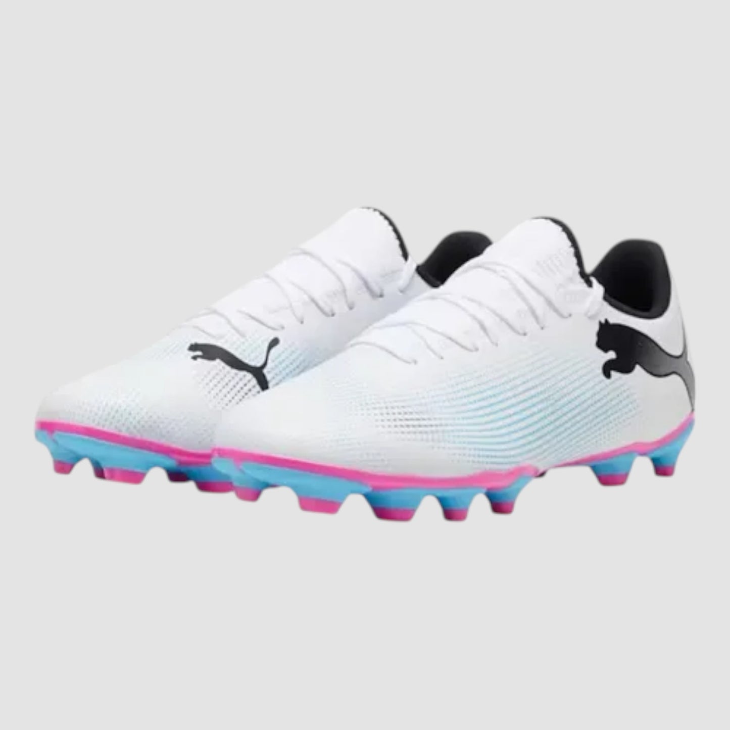 Tenis Puma Hombre Future 7 Play Futbol Tachon Fg/ag 10772301 Blanco