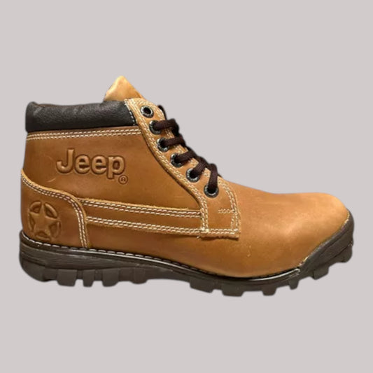 Bota Jeep Hombre Piel Crazy Outdoor 1950cm