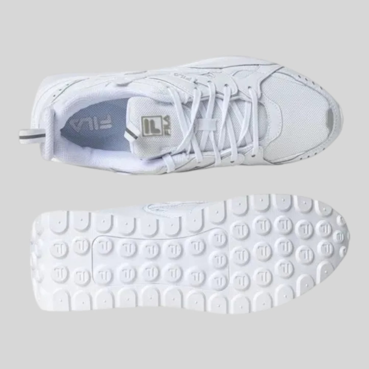 Tenis Fila Hombre Urbano Casual Sandenal 1rm01689100 Blanco