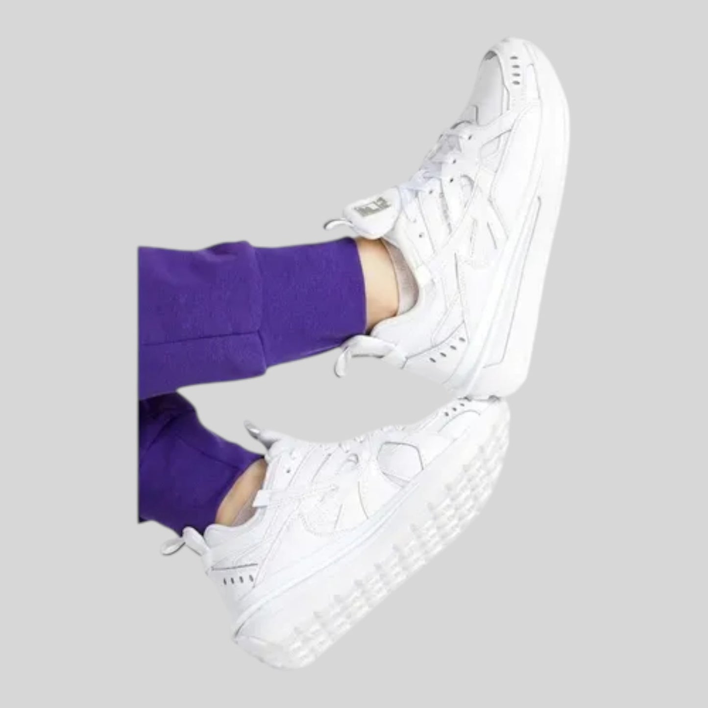 Tenis Fila Hombre Urbano Casual Sandenal 1rm01689100 Blanco