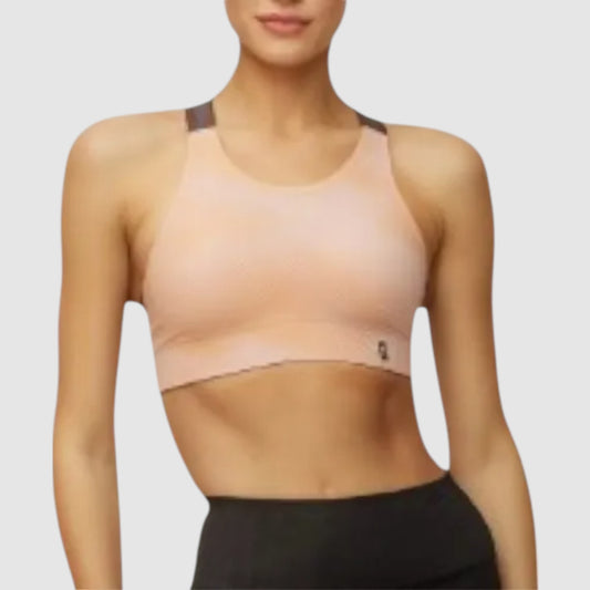 Bra Deportivo On Cloud Mujer Performance Lumos 1wd30211285 Naranja