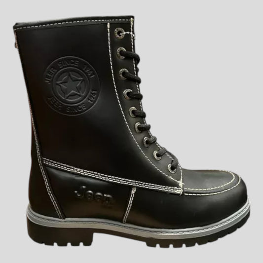 Bota Jeep Hombre Piel Trabajo Tactica 20053